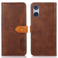 KHAZNEH KHAZNEH Sony Xperia 5 V Fodral Dual-Color Brun