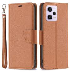  Xiaomi Redmi Note 12 Pro 5G Fodral Shark Solid L&auml;der Brun