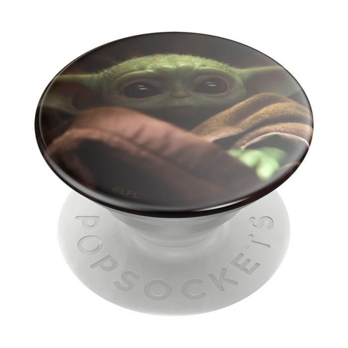 Bild 2, PopSockets PopSockets Avtagbart Grip med Ställfunktion Premium Star Wars Baby Yoda