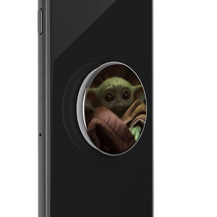 Bild 3, PopSockets PopSockets Avtagbart Grip med Ställfunktion Premium Star Wars Baby Yoda