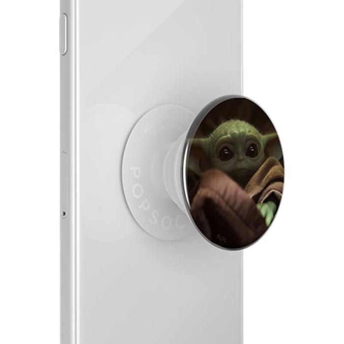 Bild 6, PopSockets PopSockets Avtagbart Grip med Ställfunktion Premium Star Wars Baby Yoda
