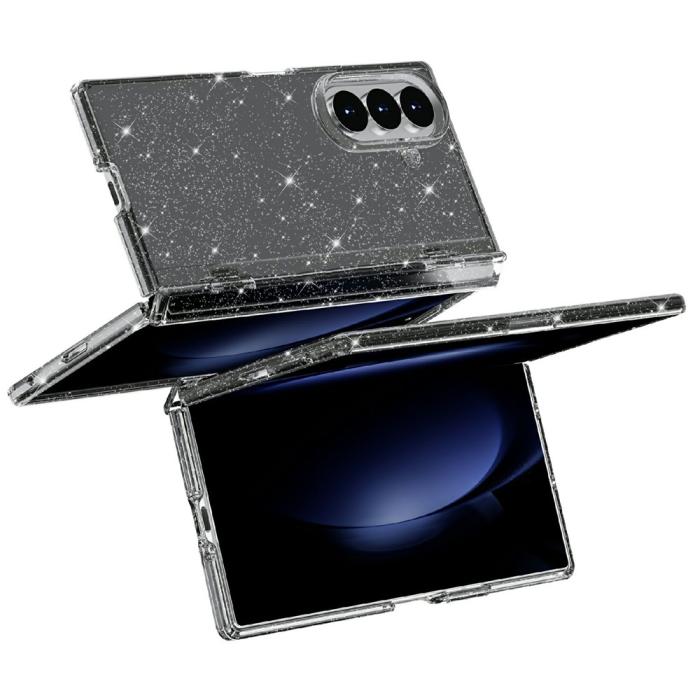 Bild 3,  Samsung Galaxy Z Fold 8 Ultra Skal Glitter TPU Svart