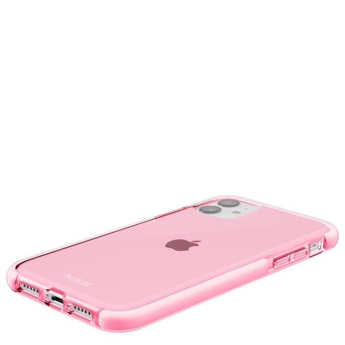Bild 4, holdit holdit iPhone 11/XR Skal Seethru Bright Pink