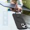  iPhone 16 Pro Max Skal MagSafe Kickstand Hybrid Svart