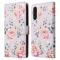  Samsung Galaxy A57 5G Fodral RFID Läder Rosa Blommor