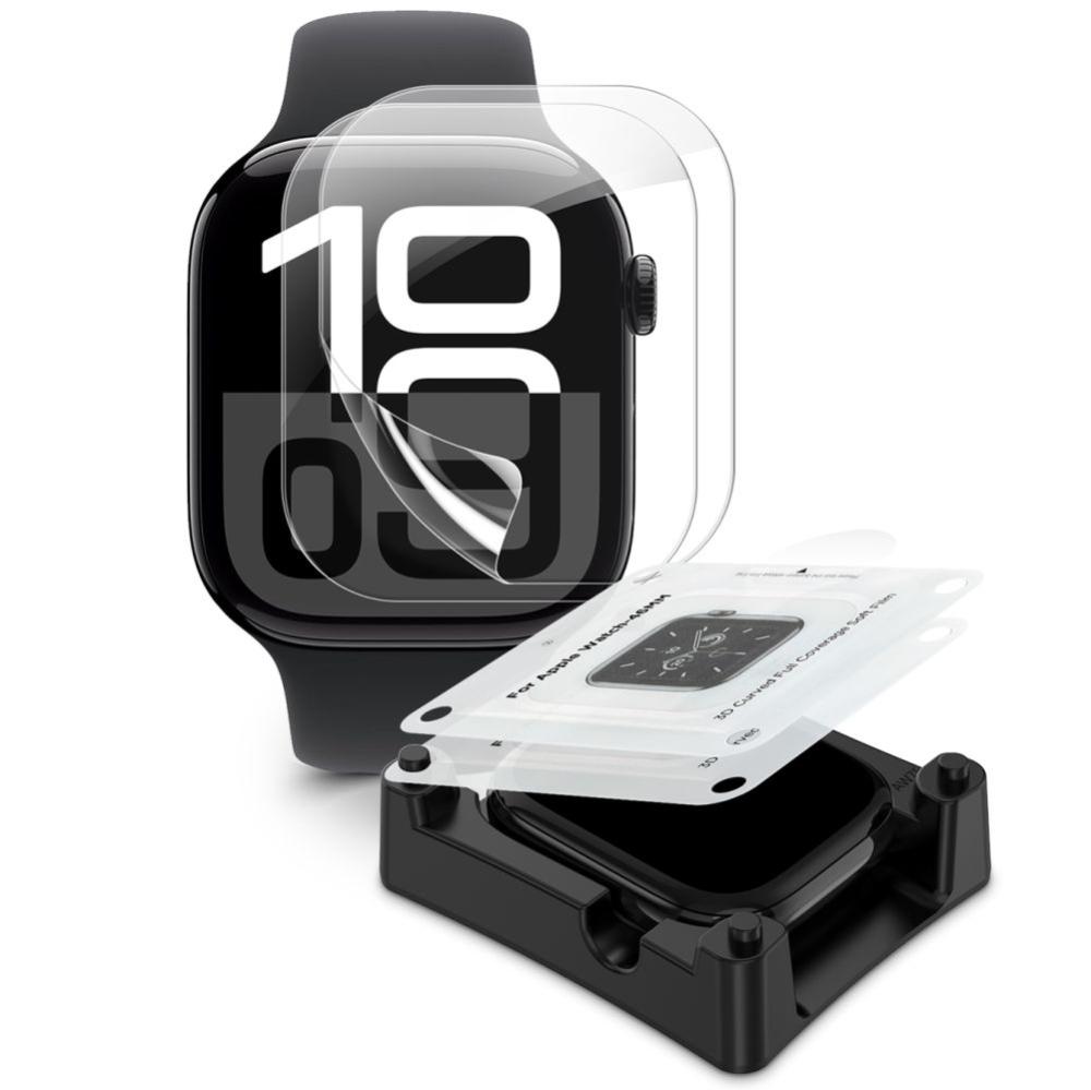 Tech-Protect Tech-Protect Apple Watch 10 42 mm 2-PACK Skärmskydd HydroGel Clear