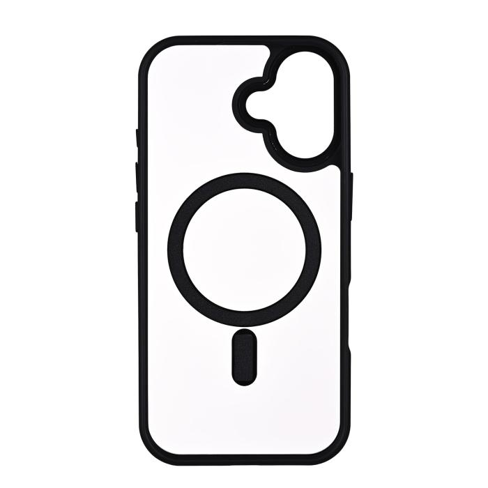 Bild 2, Onsala Onsala iPhone 17 Skal MagSafe Bumper Svart/Transparent