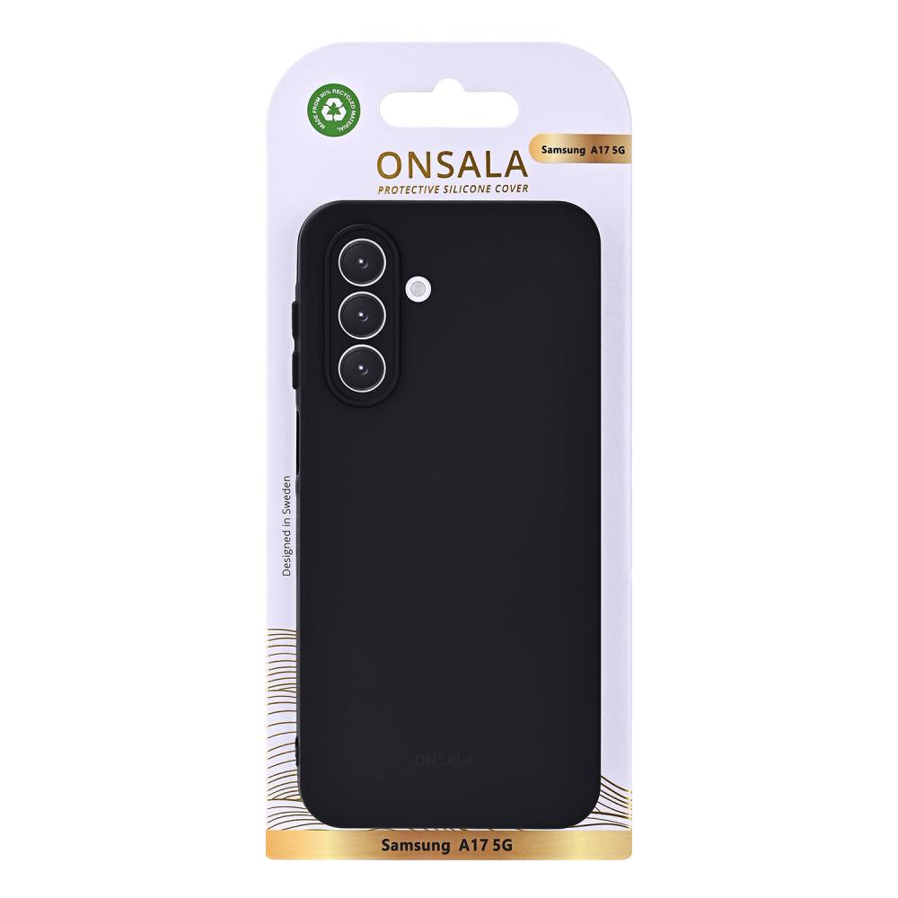 Onsala Onsala Samsung Galaxy A17 5G Mobilskal Med Silikonkänsla Svart