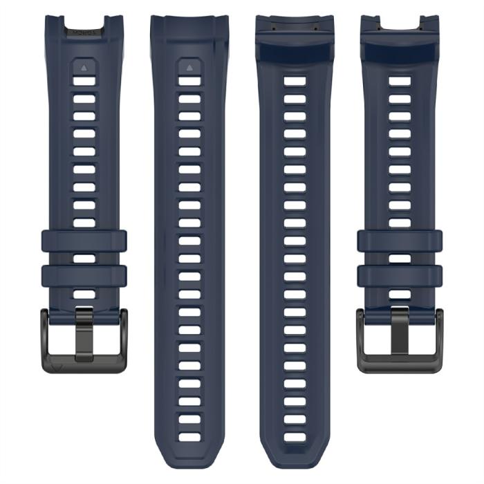 Bild 4,  Garmin Instinct 3 50 mm Klockarmband Silikon Mörk Blå