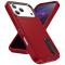  iPhone 17 Pro Max Skal Extreme Shockproof Hybrid Röd / Svart