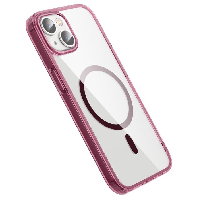 Bild 3, ColorPop ColorPop iPhone 14 Plus Skal CH MagSafe Transparent/Röd