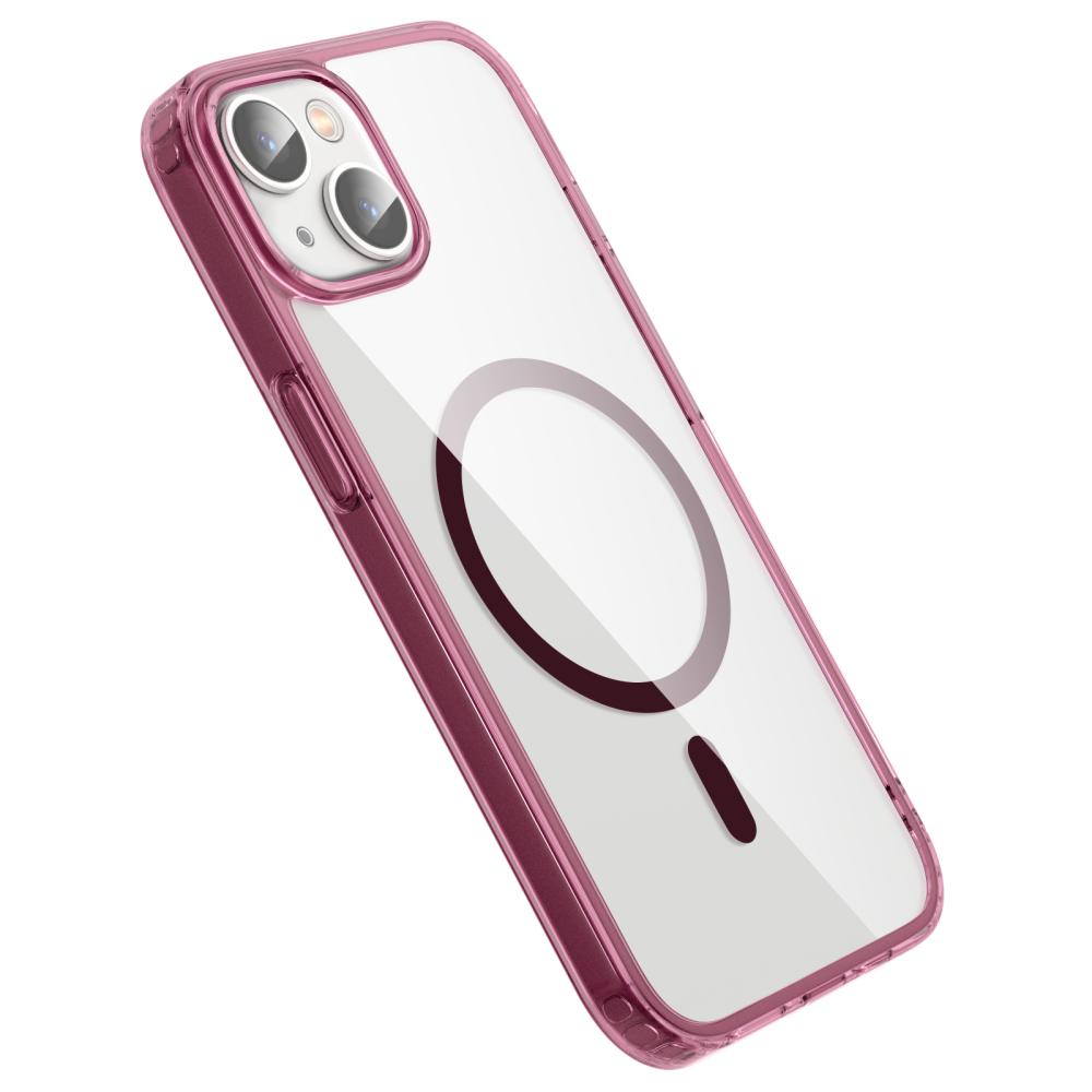 ColorPop ColorPop iPhone 14 Plus Skal CH MagSafe Transparent/Röd