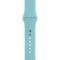  Silikon Armband Apple Watch 42/41/40/38 mm (S/M) - Cyan