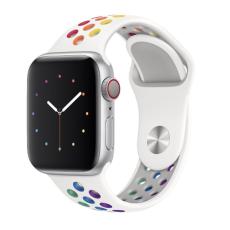  Ih&aring;ligt Silikon Armband Apple Watch 42/44/45/46/49 mm Pride