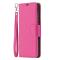  Samsung Galaxy A72 - Litchi Textur Läder Fodral - Rosa