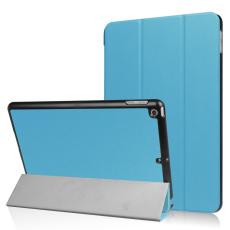  iPad 9.7" (2017) / (2018) - Slimfit Tri-Fold Fodral - Ljus Bl&aring;