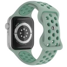 ColorPop Sportarmband Dual-Color Apple Watch 42/44/45/46/49 mm (M/L) Gr&ouml;n