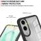  Samsung Galaxy S25 Edge Skal 360 Hybrid Defense Svart