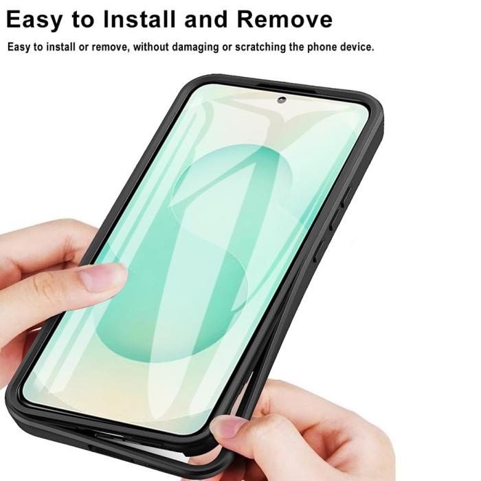 Bild 4,  Samsung Galaxy S25 Edge Skal 360 Hybrid Defense Svart