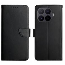  Xiaomi 17T Fodral &Auml;kta L&auml;der Svart