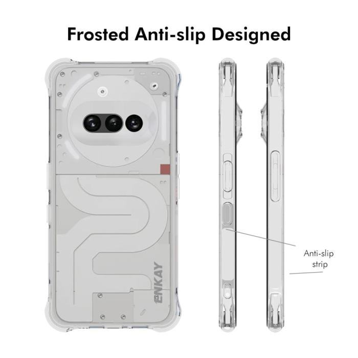 Bild 4, ENKAY ENKAY Nothing Phone 3a Skal Shockproof Transparent