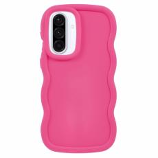  Samsung Galaxy A56 5G / A36 5G Mobilskal Wavy Rosa