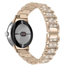  Rhinestone Metallarmband Google Pixel Watch / Watch 2