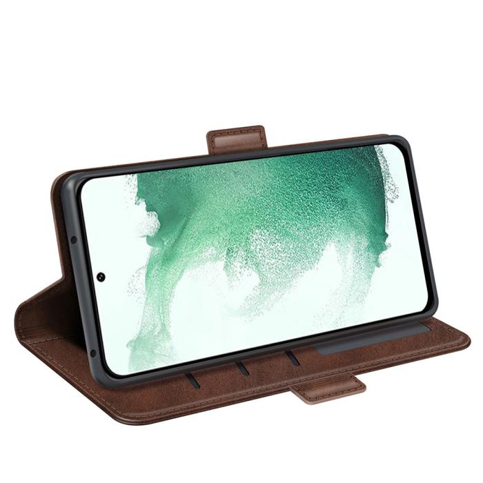 Bild 3,  Samsung Galaxy S23 Plus Fodral Magnetisk Avstängning Brun