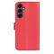  Samsung Galaxy A17 Fodral Litchi Läder Röd
