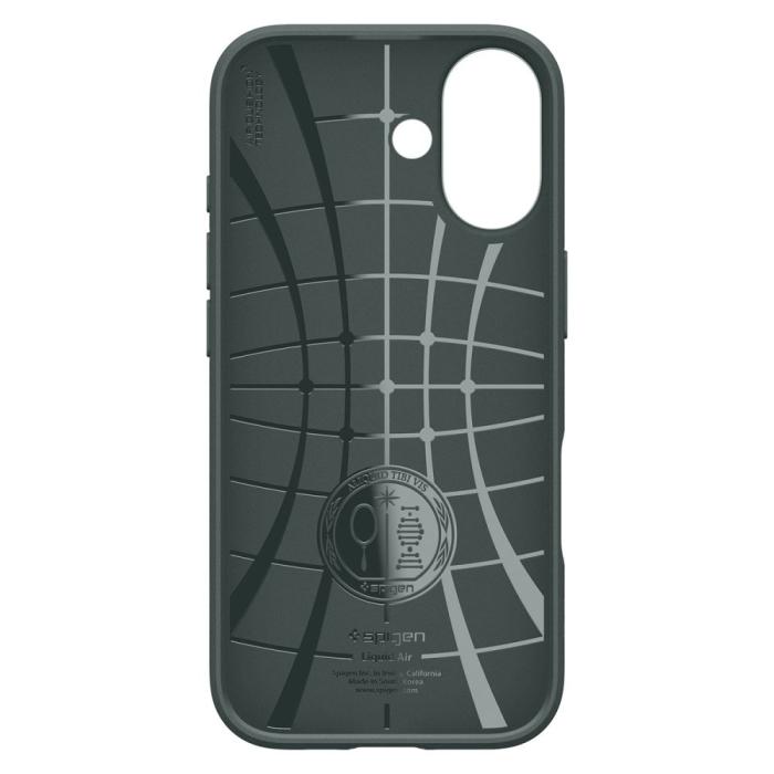 Bild 3, Spigen Spigen iPhone 17 Skal Liquid Air Abyss Green