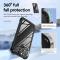  iPhone 15 Pro Max Skal Shockproof Hybrid Armor Svart