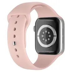 ColorPop Apple Watch 38/40/41/42 mm Silikon Armband (M/L) Sand Pink