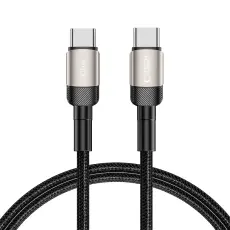 Tech-Protect 100W/5A 1m PD USB-C - USB-C Kabel UltraBoost Evo Titanium