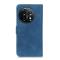 KHAZNEH KHAZNEH OnePlus 11 5G Fodral Retro Läder Blå