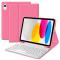 Tech-Protect Tech-Protect iPad 11 2025/10.9 2022 Fodral SC Tangentbord Magenta