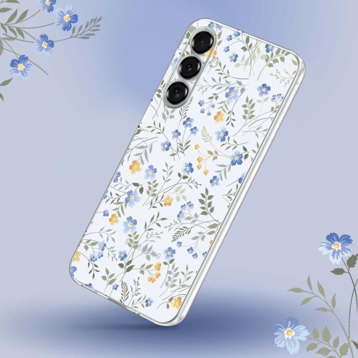 Bild 3, Tech-Protect Tech-Protect Galaxy S25 Skal FlexAir Spring Flowers