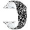  Silikon Armband Apple Watch 42/44/45/46/49 mm Döskallar
