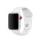  Silikon Armband Apple Watch 42/44/45/46/49 mm (S/M) Vit