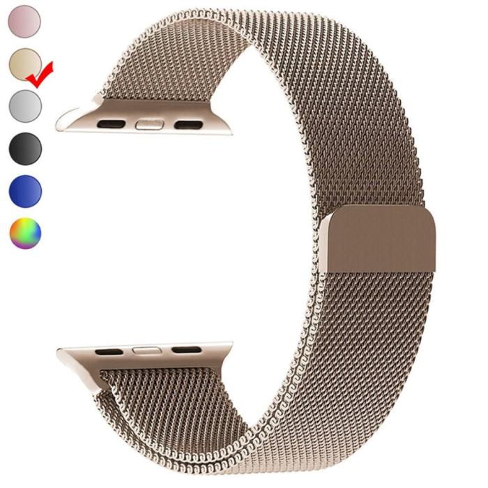 Bild 3,  Milanese Loop Metall Armband Apple Watch 42/44/45/46/49 mm