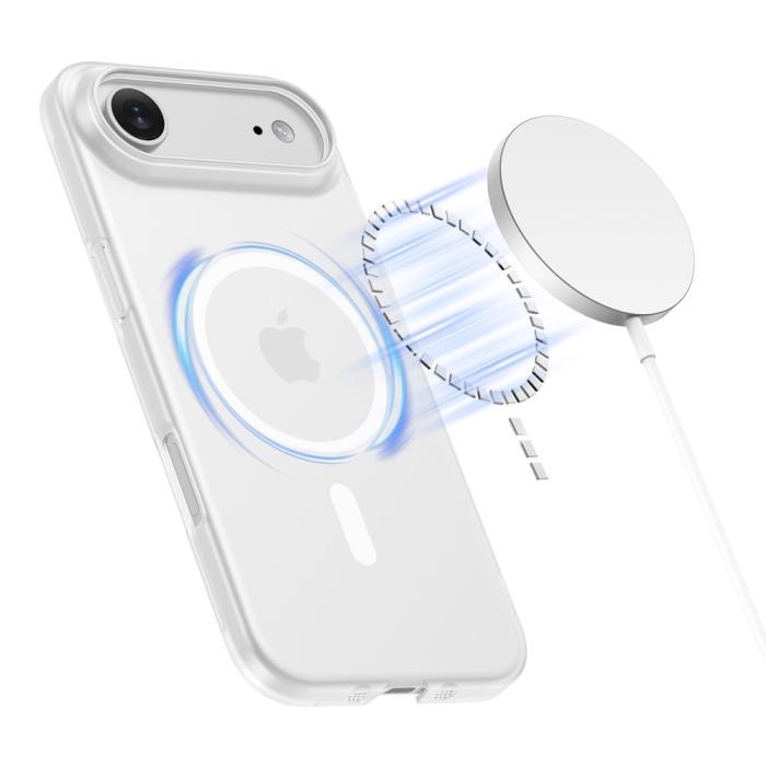 Bild 2, Tech-Protect Tech-Protect iPhone Air Skal MagSafe MagSlim Matt Vit
