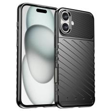  iPhone 16 Skal Twill Textur Svart