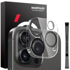 NORTHJO NORTHJO iPhone 16 Pro Max/16 Pro Linsskydd H&auml;rdat Glas