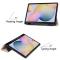  Samsung Galaxy Tab S7 / Tab S8 Fodral Tri-Fold Pennhållare Roséguld