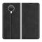  Nokia G10 / G20 Fodral Skin Touch Läder Svart