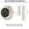 KALEBOL KALEBOL Galaxy Watch 8 46/44/40 mm Armband Wave Rosa