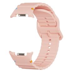 KALEBOL KALEBOL Galaxy Watch 8 46/44/40 mm Armband Wave Rosa