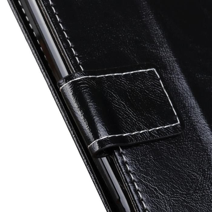 Bild 4,  Samsung Galaxy S22 Fodral Retro Crazy Horse Svart