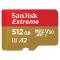 SanDisk SanDisk MicroSDXC Extreme 512 GB 190MB/s Inkl. Adapter