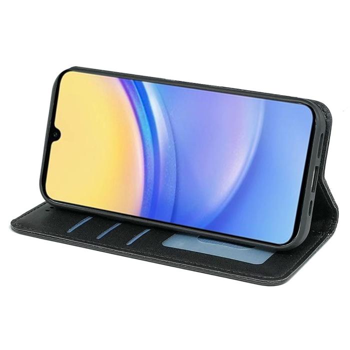 Bild 3,  Samsung Galaxy A56 5G/A36 5G Fodral Flip Läder Svart