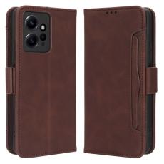  Xiaomi Redmi Note 12 4G Fodral Med Avtagbart Kortfodral Brun